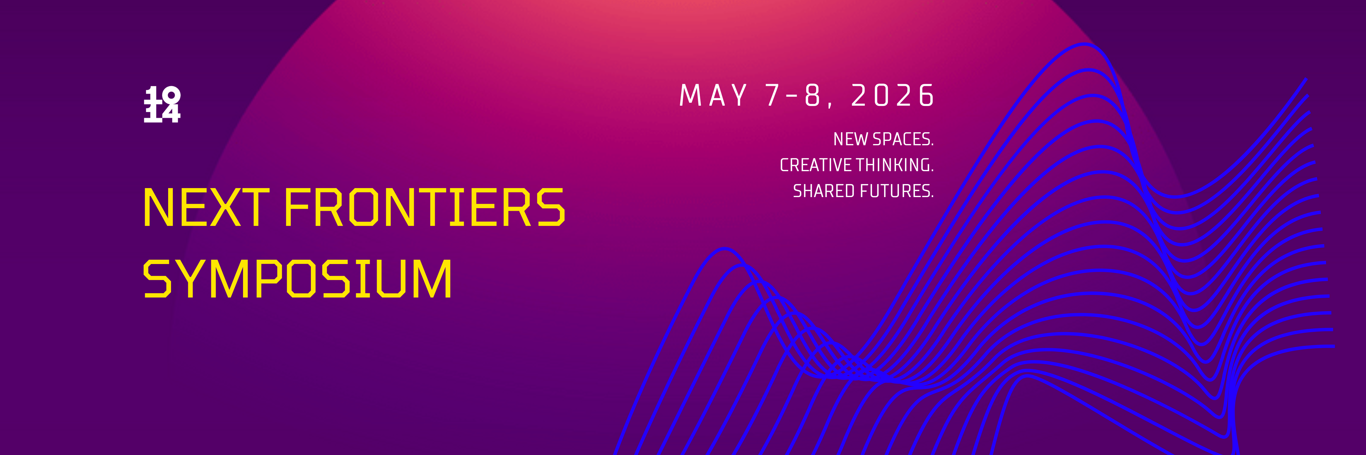 Announcing 1014's Next Frontiers Symposium